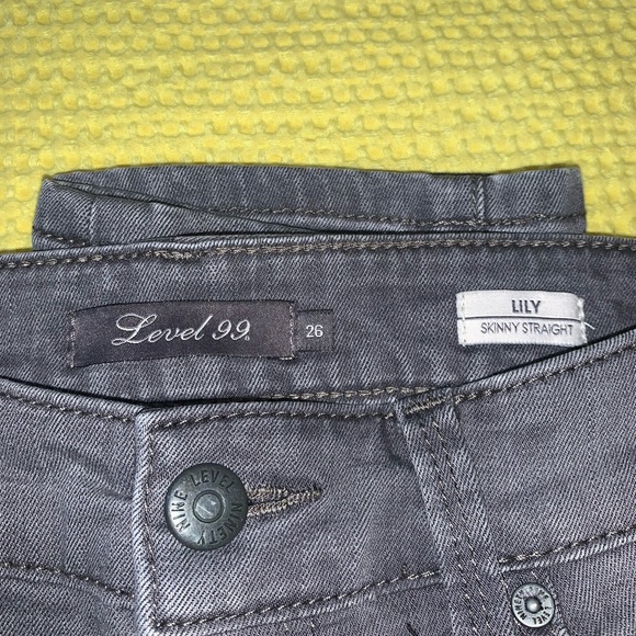 Anthro Level 99 Lily skinny straight jeans - Picture 6 of 8